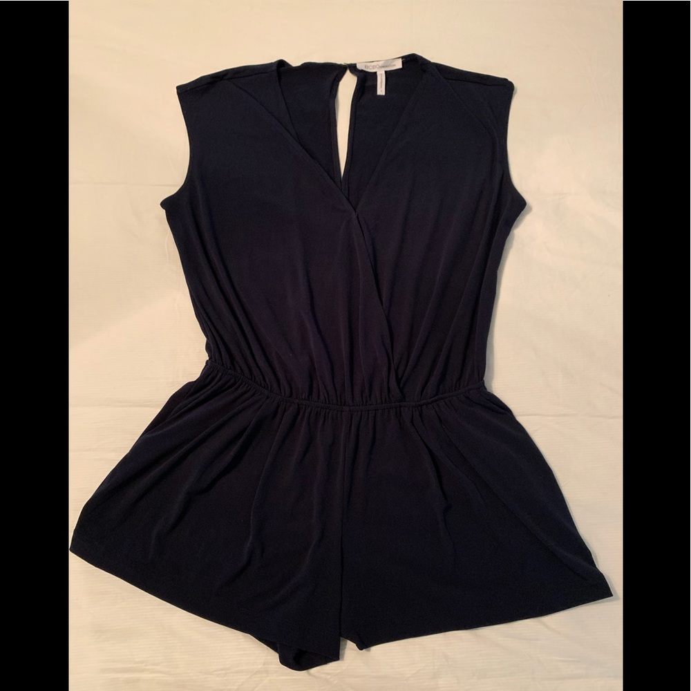 BCBGeneration navy blue romper, size Small.